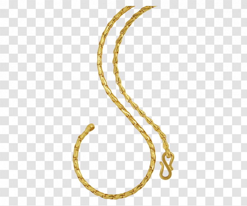 Chain Jewellery Necklace Gold - Orra Transparent PNG