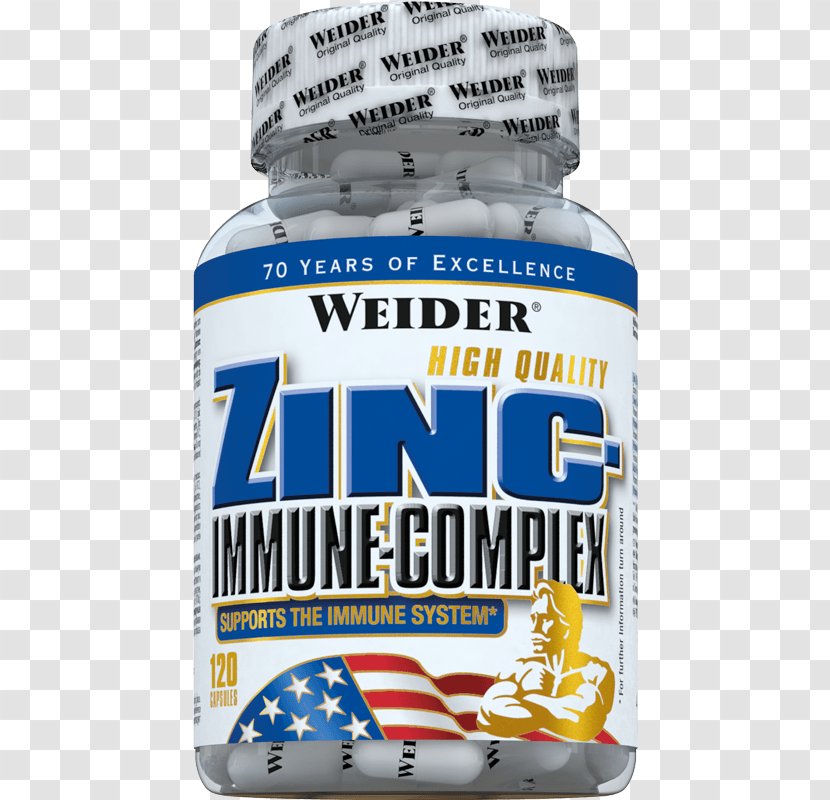 Dietary Supplement Capsule Immune Complex Zinc Vitamin - Tablet - Health Transparent PNG