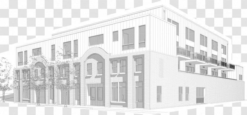 Architecture Commercial Building House - Real Estate Transparent PNG