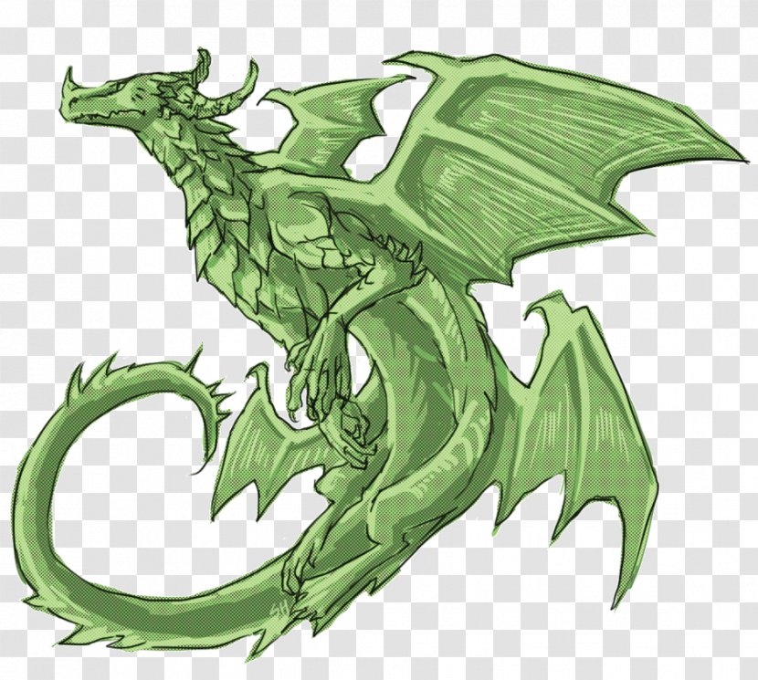 Dragon Reptile Leaf - Tree - Green Transparent PNG