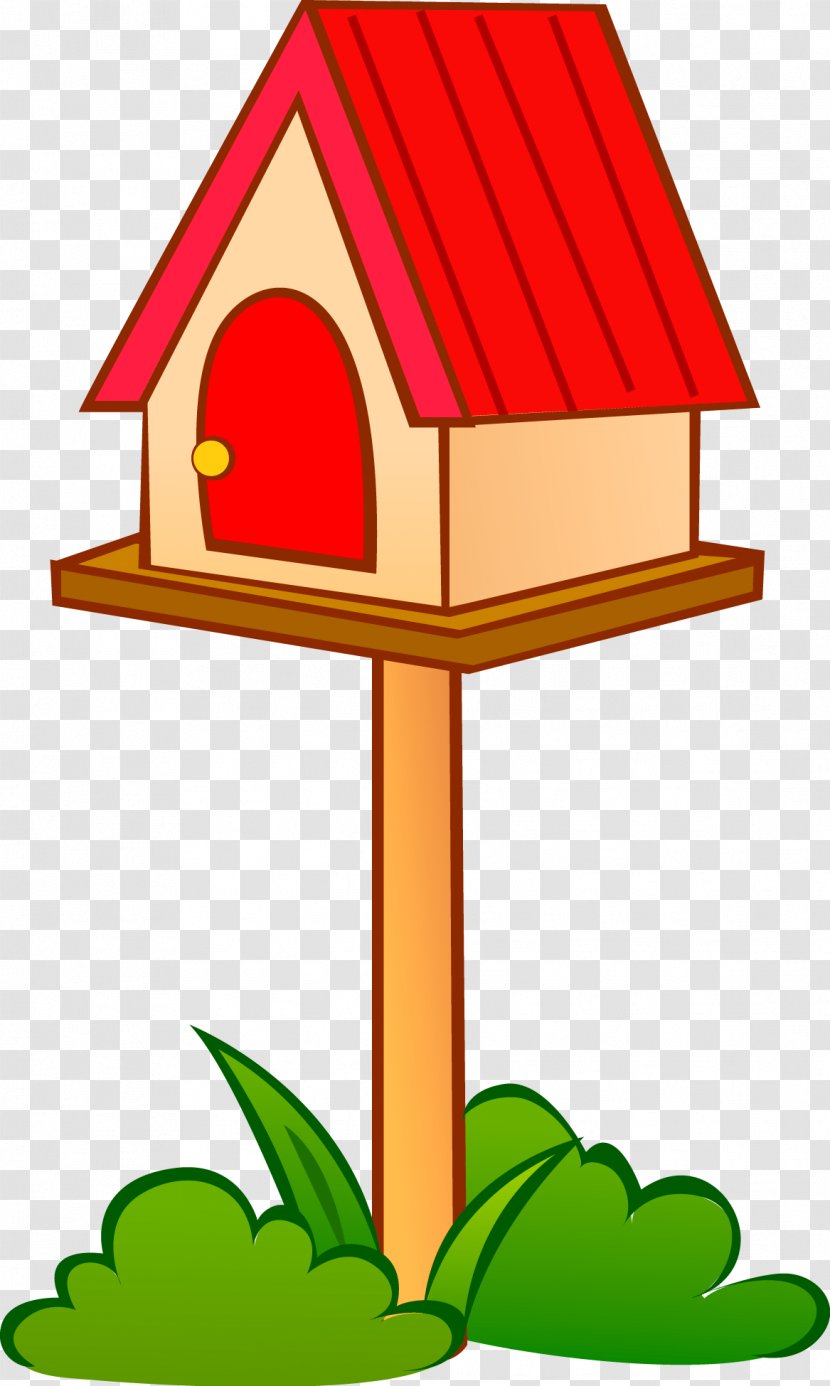 Cartoon Illustration - Signage - Bird House Transparent PNG