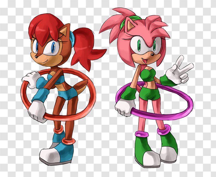 Amy Rose Sonic The Hedgehog Shadow & Sega All-Stars Racing Generations - Cartoon Transparent PNG