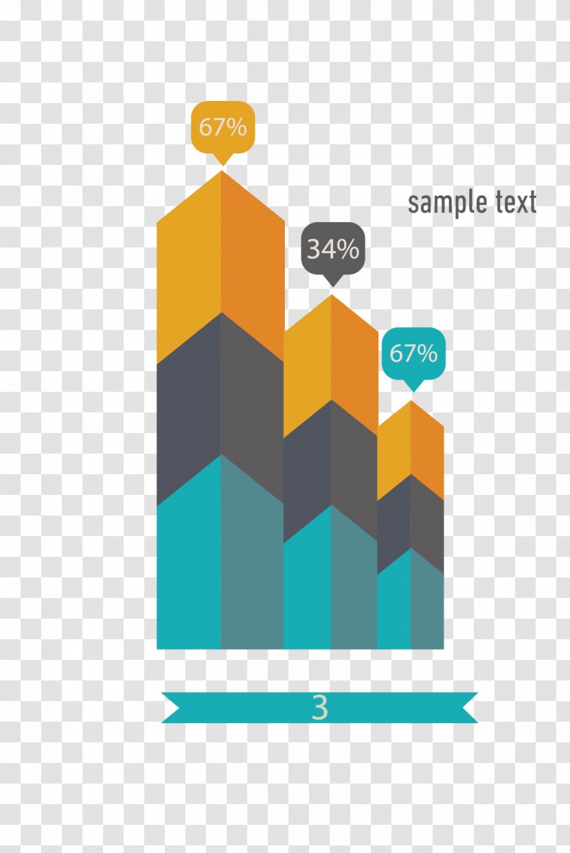 Data Chart Infographic - Text - Arrow Color Transparent PNG