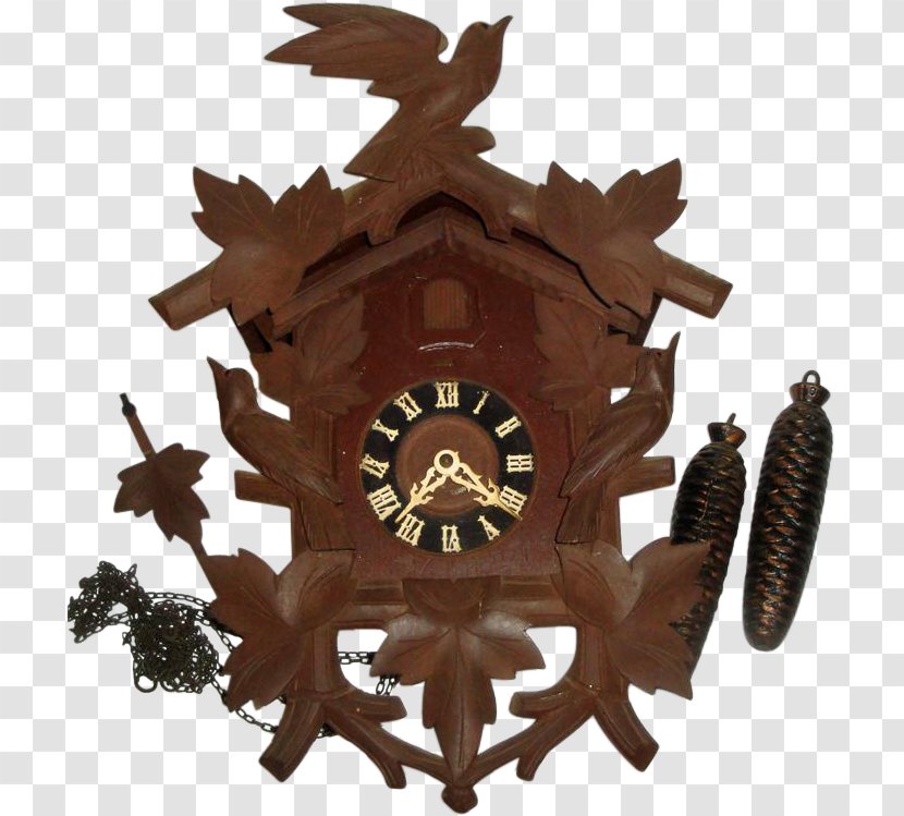 Cuckoo Clock Black Forest Clocks Triberg Im Schwarzwald Antique - Hour Transparent PNG