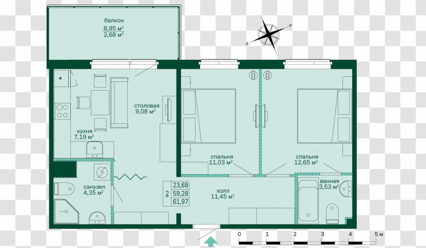 Apartment Family Floor Plan Storey Room - Shopping Groups Will Engage In Activities Transparent PNG