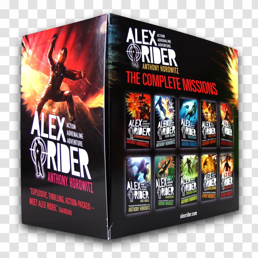 Ark Angel Point Blanc Snakehead Never Say Die Alex Rider: The 10-Book Collection - Book Transparent PNG