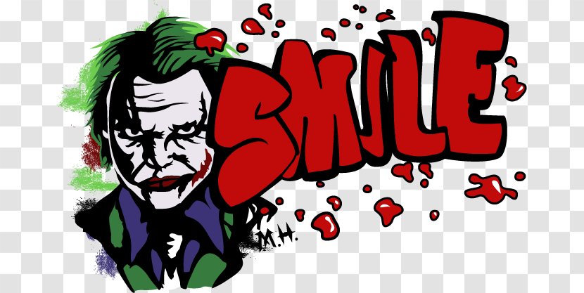 Graffiti Drawing Joker Illustration Sketch - Cartoon - Chalk Transparent PNG