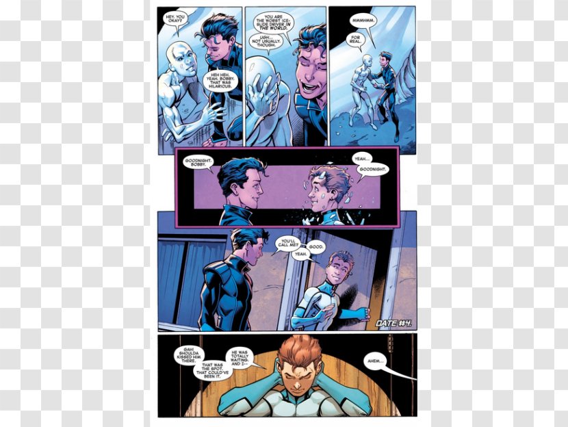Iceman Comics Negasonic Teenage Warhead Superhero All-New X-Men: Inevitable Vol. 4: IvX - Fictional Character - X-men Transparent PNG