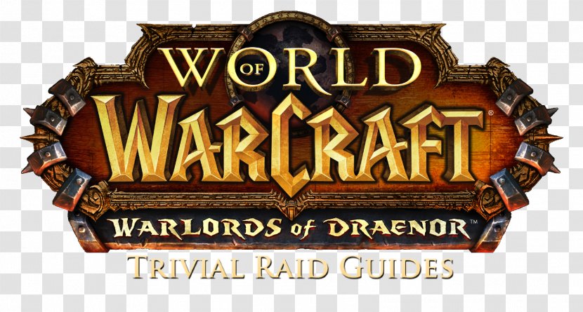 Warlords Of Draenor World Warcraft: Legion The Burning Crusade Cataclysm Mists Pandaria - Blizzard Entertainment - Warcraft Transparent PNG