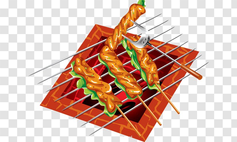 Barbecue Grill Kebab Meat Chuan Roasting Transparent PNG