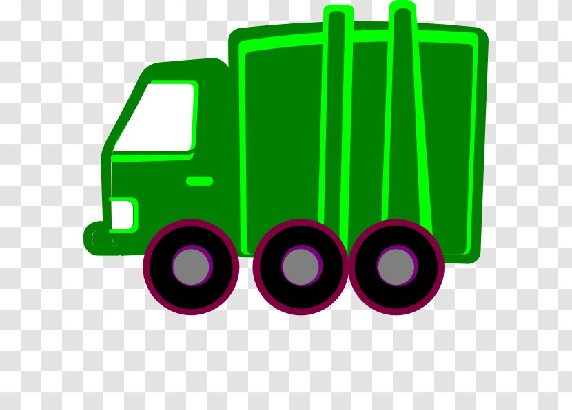 Garbage Truck Waste Clip Art - Purple Transparent PNG