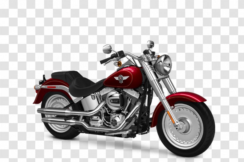 Harley-Davidson FLSTF Fat Boy Softail Motorcycle Cruiser - Harleydavidson Transparent PNG