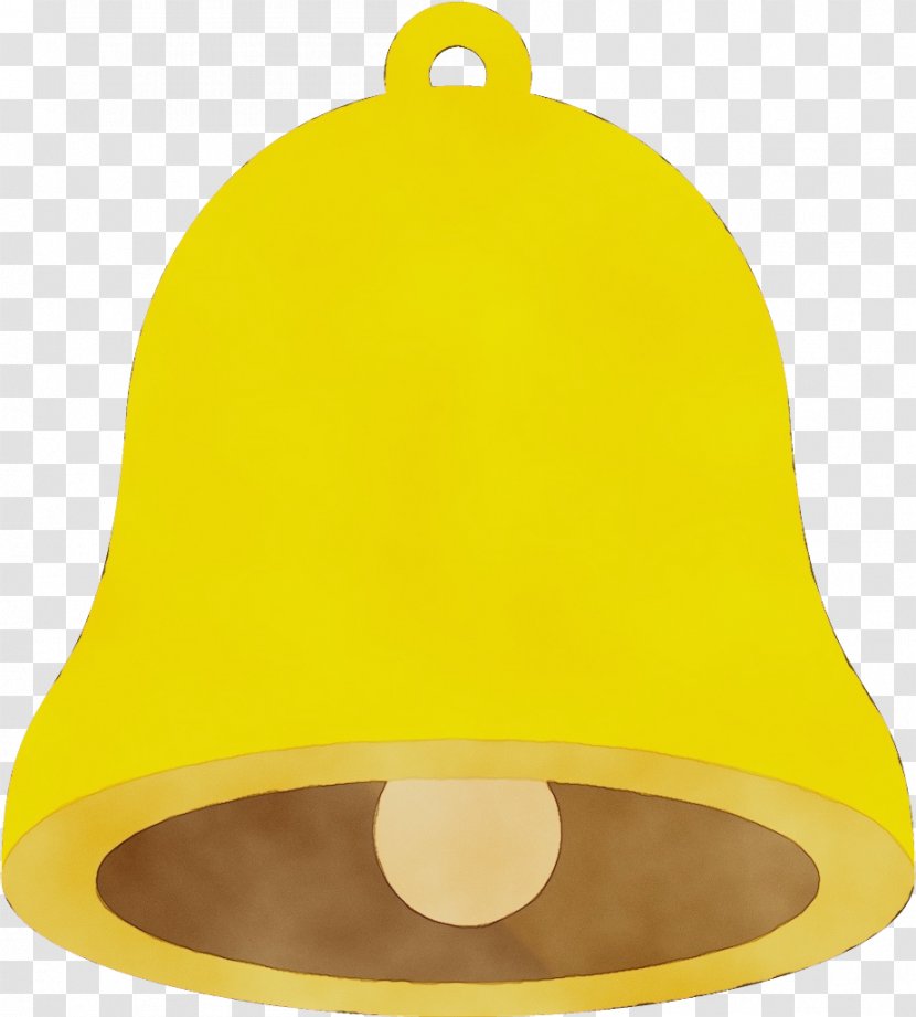 Yellow Bell Lighting Lampshade Ceiling - Material Property Accessory Transparent PNG