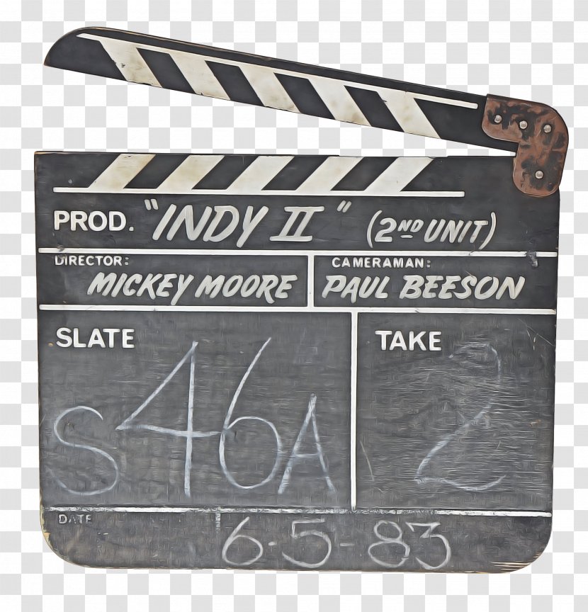 Skull Drawing - Clapperboard - Metal Indiana Jones And The Kingdom Of Crystal Transparent PNG