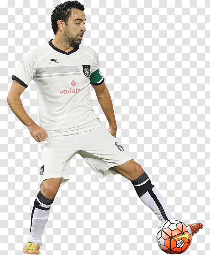 Xavi Al Sadd SC Spain National Football Team Player - 3d Rendering Transparent PNG