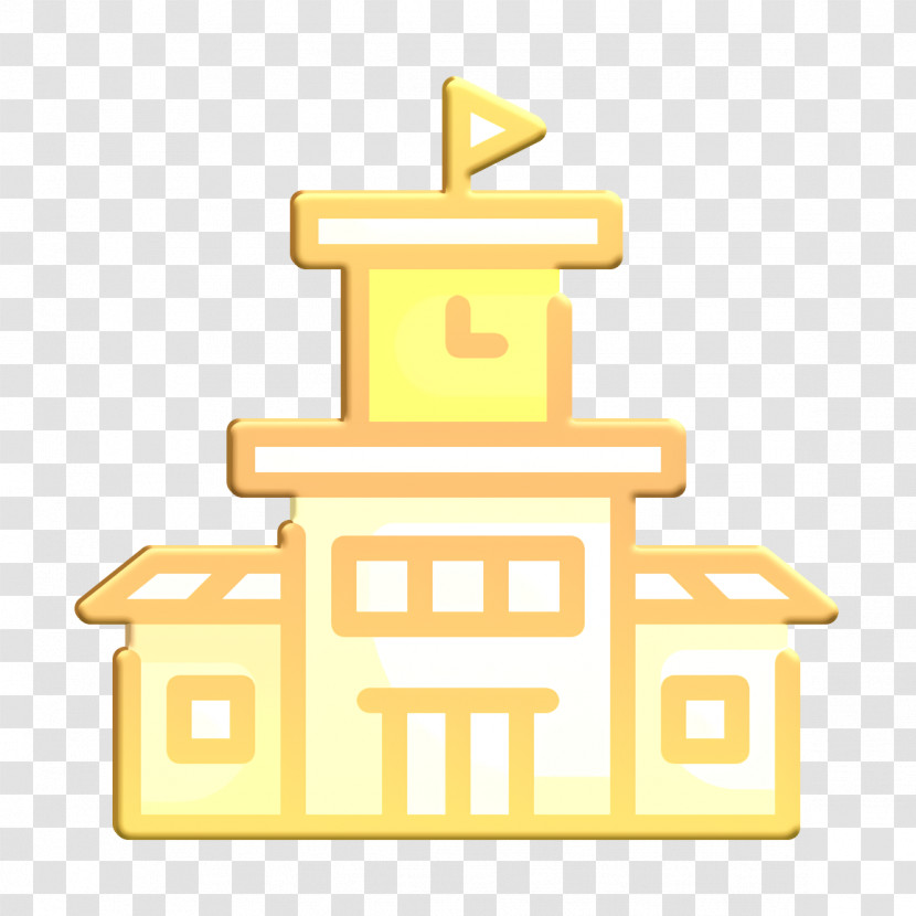 Building Icon Architecture And City Icon School Icon Transparent PNG