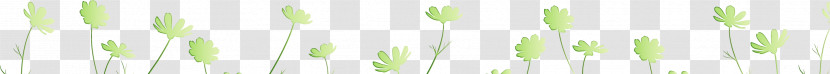 White Green Line Yellow Leaf Transparent PNG