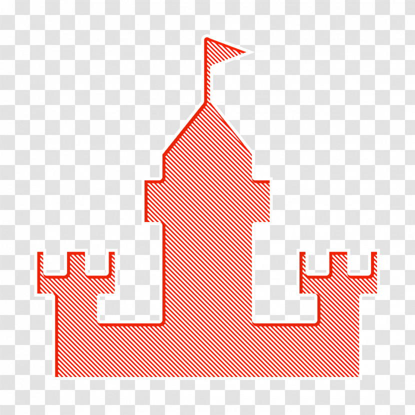 Castle Icon Architecture And City Icon Building Icon Transparent PNG