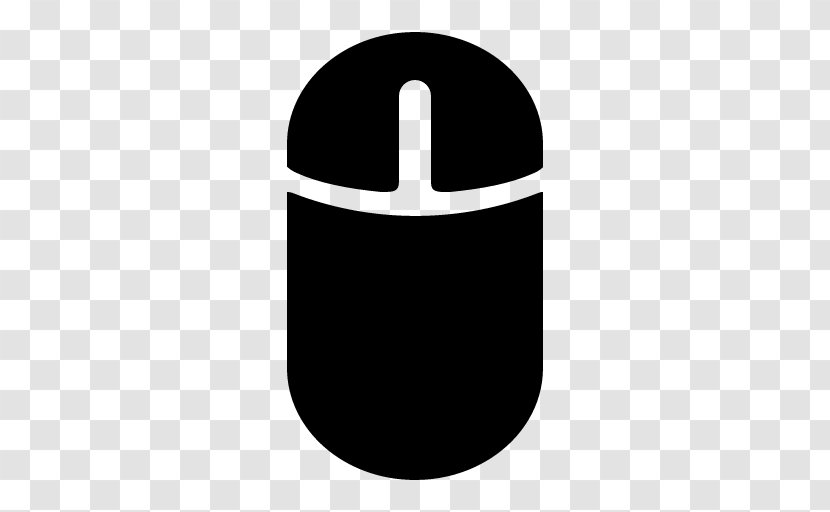 Computer Mouse - Pointer - Black And White Transparent PNG