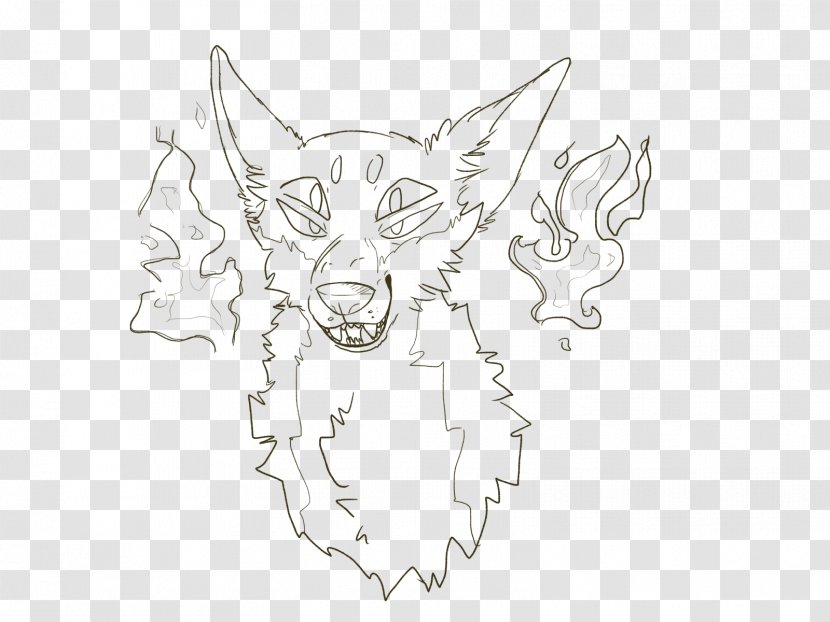 Sketch Carnivores Ear Line Art Product - Frame Transparent PNG