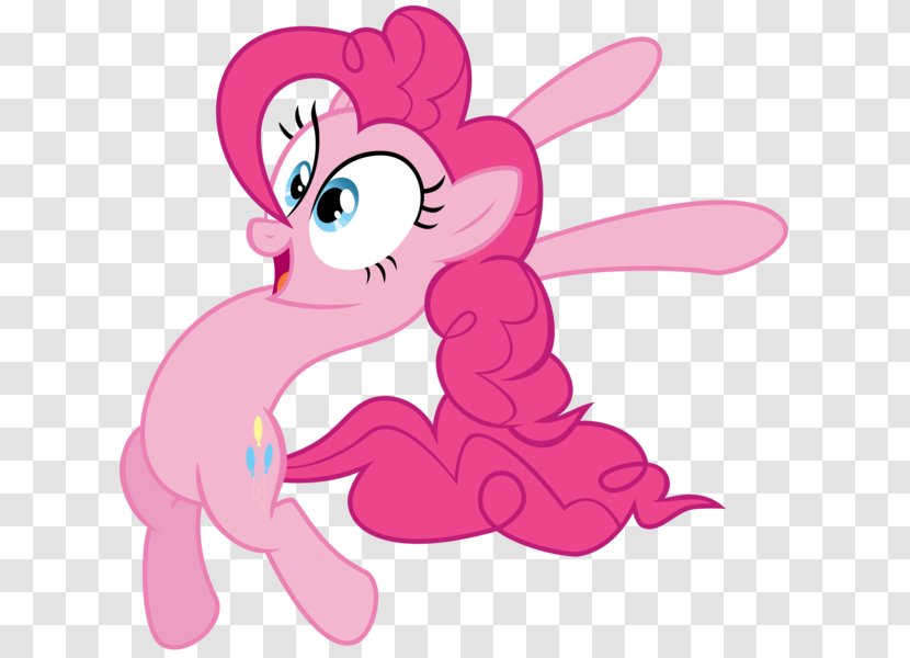 Pony Pinkie Pie Rarity - Silhouette - Little Birthday Transparent PNG