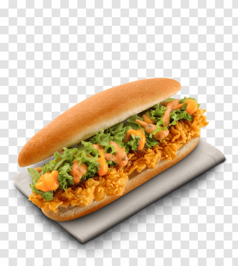 KFC Slider Hamburger Fried Chicken - Finger Food - Kfc Transparent PNG