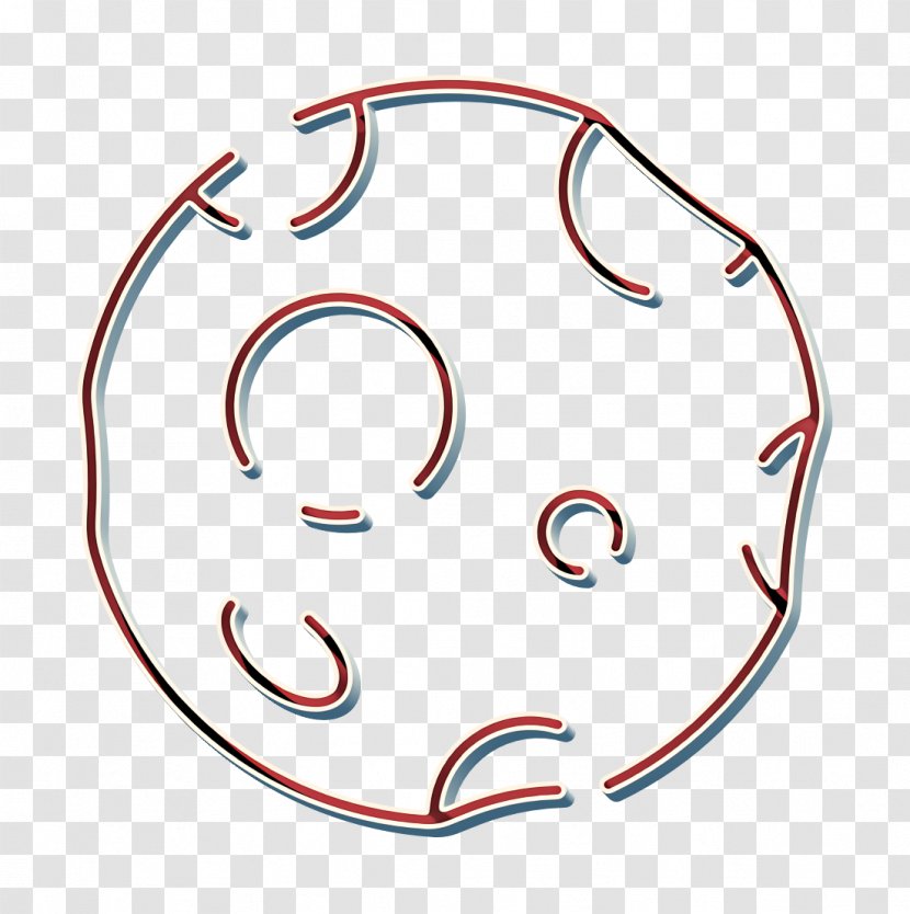 Astronomy Icon Lunar Moon - Star - Smile Nose Transparent PNG