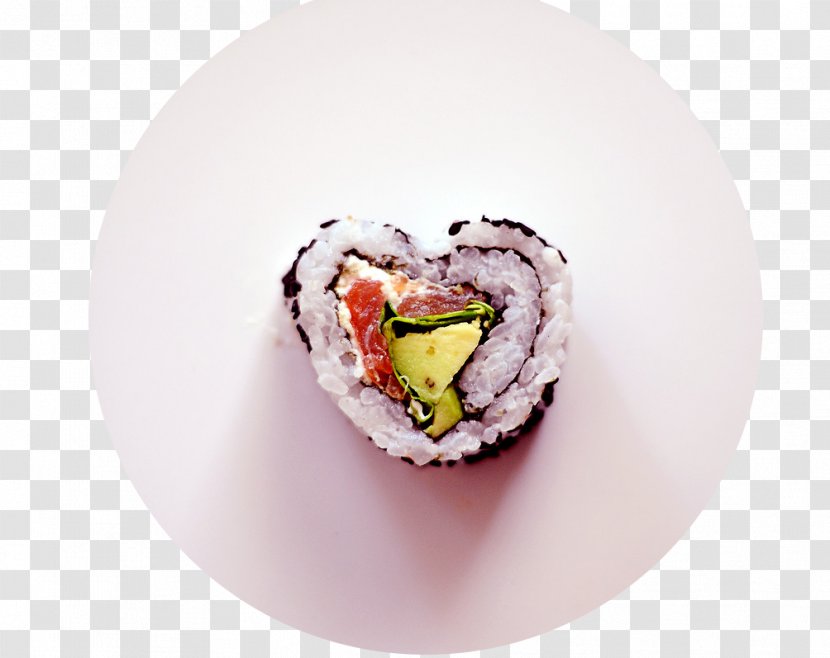 Sushi Onigiri Nori Food Cooked Rice - Love Transparent PNG