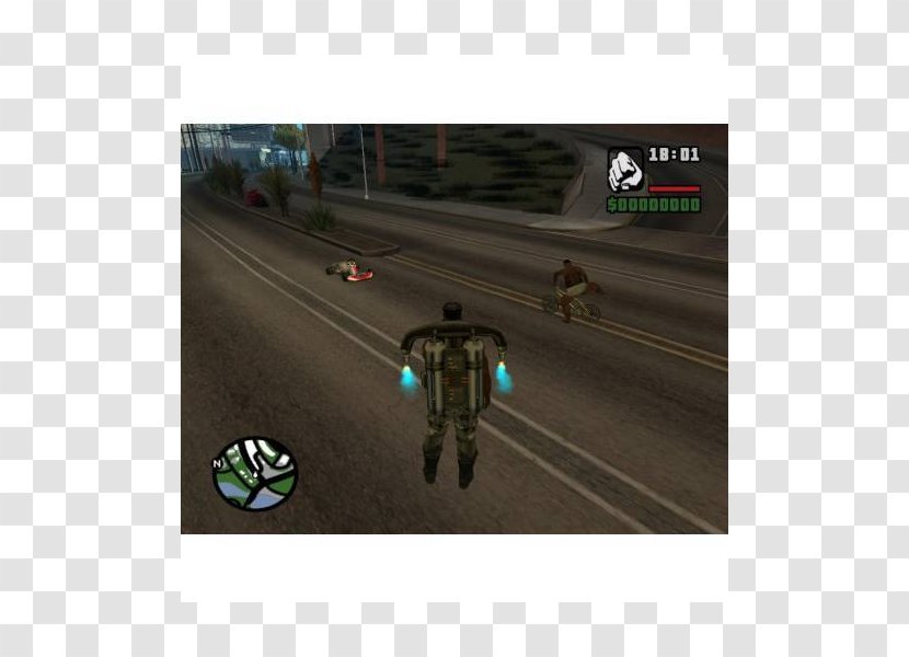 Grand Theft Auto: San Andreas Gadget PC Game Video Vehicle - Pc - Jetpack Transparent PNG