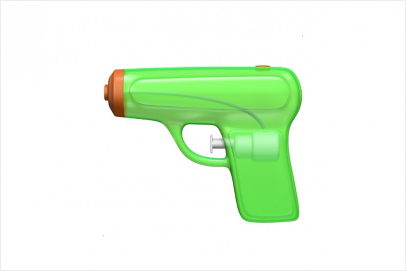 Emoji Firearm IPhone IOS 10 Water Gun Transparent PNG