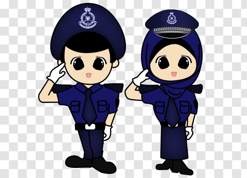 Royal Malaysia Police Officer Polis Bantuan Station Transparent PNG