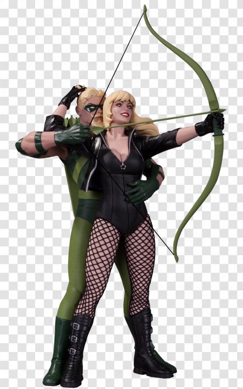 Green Arrow And Black Canary Lantern Action & Toy Figures - Statue - Deathstroke Transparent PNG