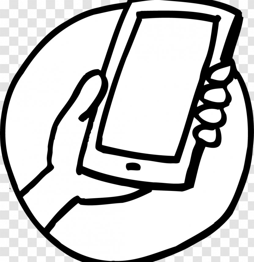 Book Silhouette - Mobile Phones - Symbol Coloring Transparent PNG