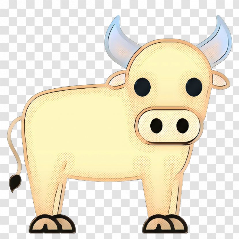 Cartoon Clip Art Bovine Snout Working Animal - Animation Figure Transparent PNG