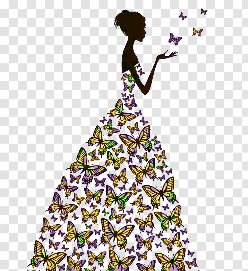 Butterfly Clip Art - Flower - Bride Transparent PNG