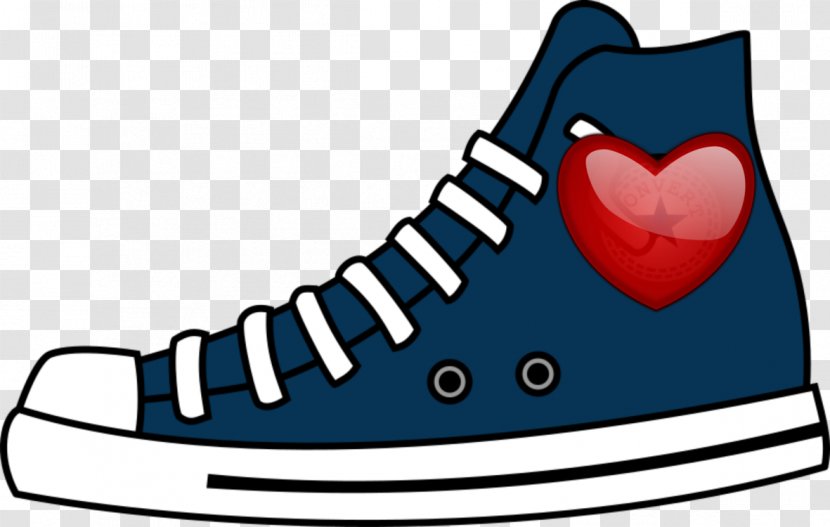 Chuck Taylor All-Stars Converse Sneakers Shoe Clip Art - Athletic - Fourth Of July Flat Shoes Transparent PNG
