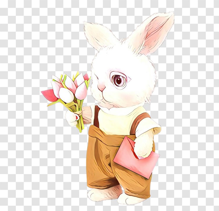 Easter Bunny Illustration Whiskers Cartoon - Rabbit Transparent PNG