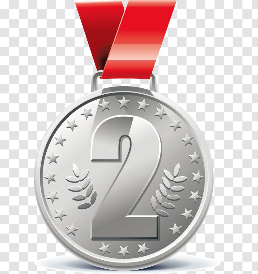 Gold Medal Silver Bronze - Trophy - Vector Transparent PNG