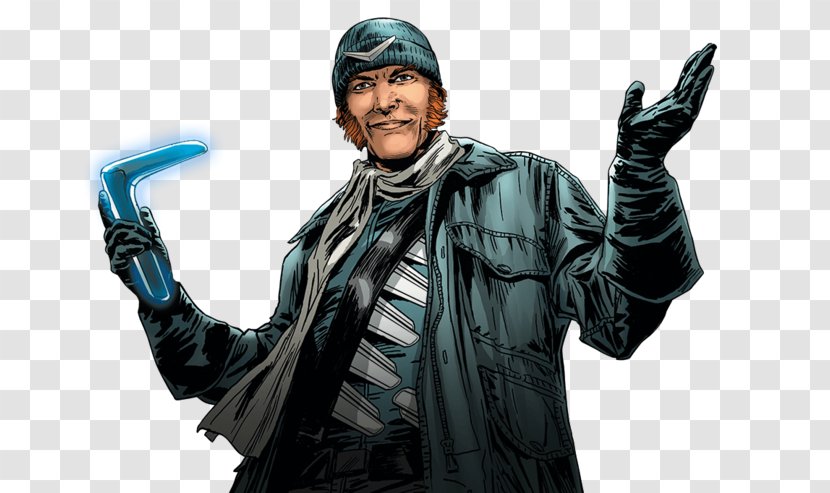 Comic Book Comics Captain Cold Central City Character - Boomerang Transparent PNG