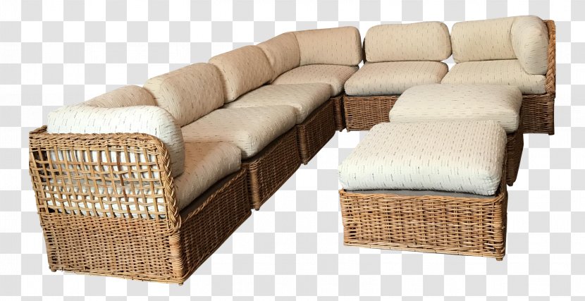 Table Couch Rattan Furniture Wicker Transparent PNG