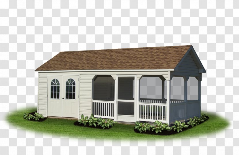 Window Roof Shed House Screened Porch - Facade Transparent PNG