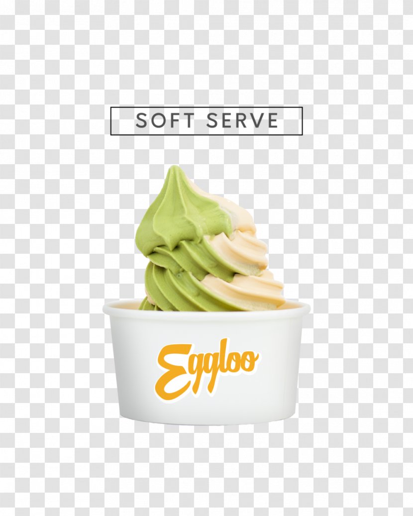 Frozen Yogurt Gelato Cream Flavor - Pandan Leaf Transparent PNG