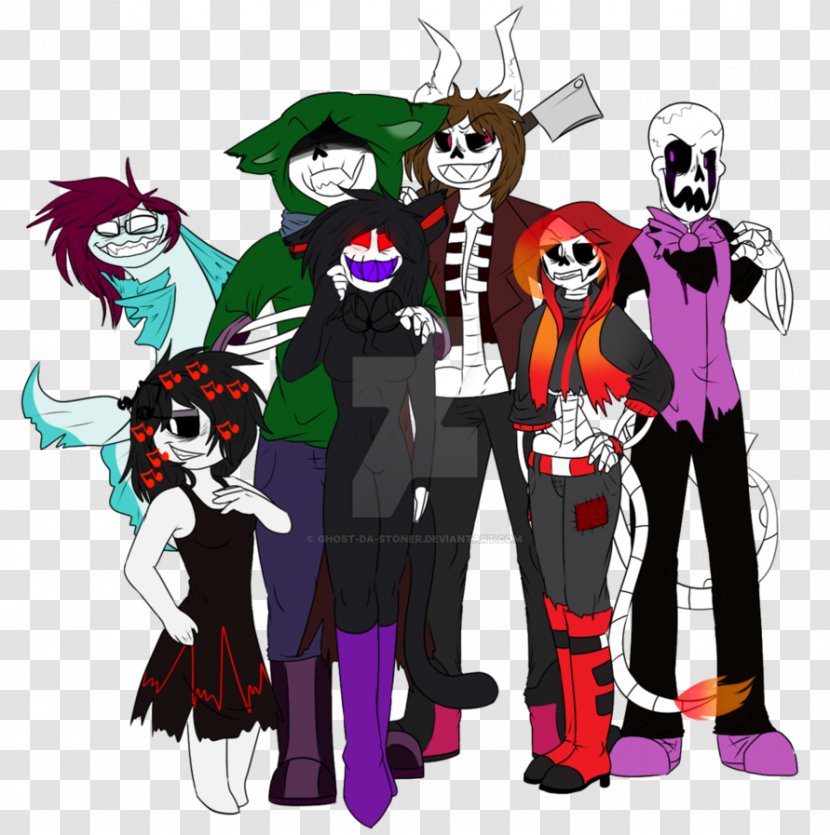 Undertale Digital Art Drawing - Cartoon - Horror Ghost Transparent PNG