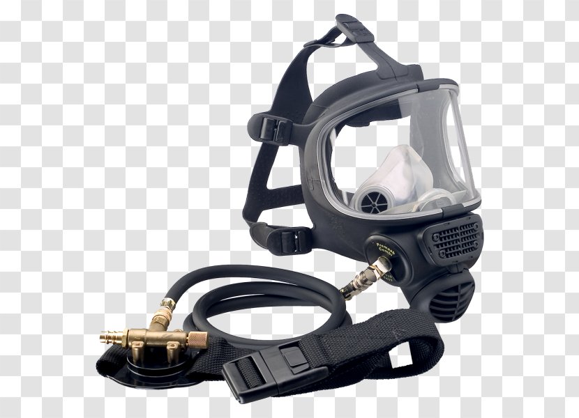 Full Face Diving Mask Respirator Self-contained Breathing Apparatus Scott Safety Transparent PNG