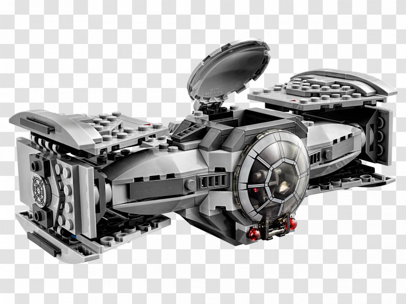Amazon.com LEGO 75082 Star Wars TIE Advanced Prototype Lego Toy Fighter - Machine Transparent PNG