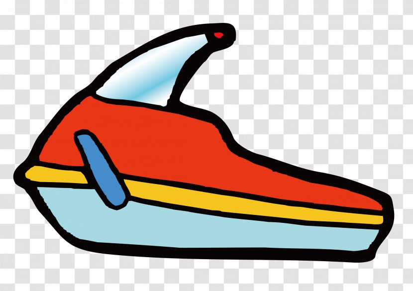 Boat Cartoon Clip Art - Artwork - Color Hand Painted Transparent PNG