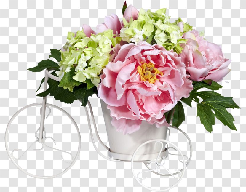 Artificial Flower Color Hydrangea Green - Rose Family Transparent PNG
