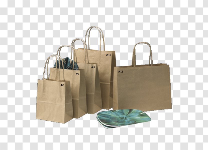 Plastic Bag Paper Tote - Brown Transparent PNG