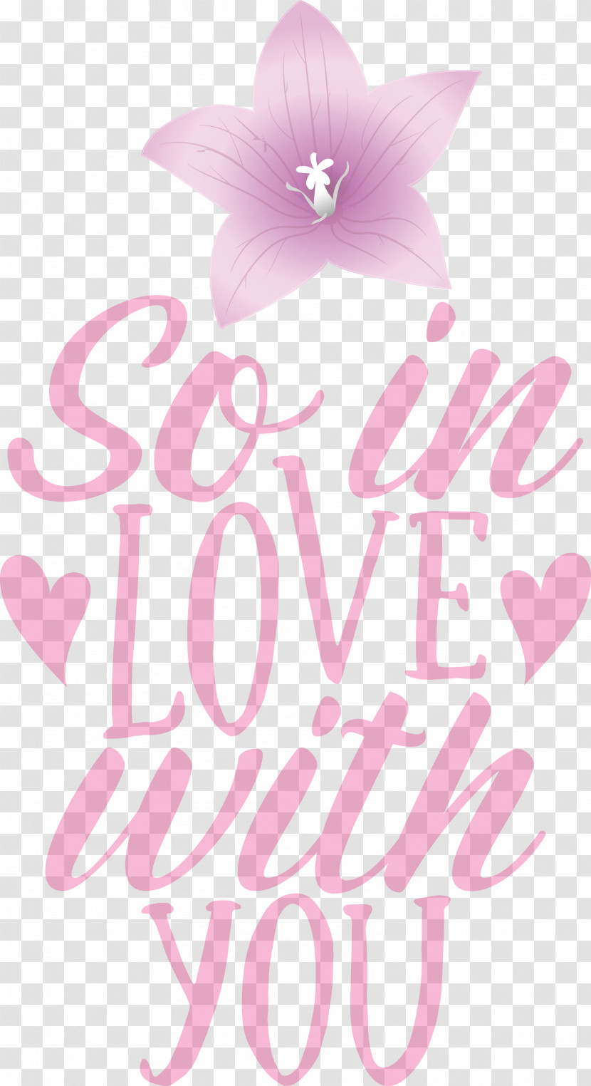 So In Love With You Valentines Day Valentine Transparent PNG