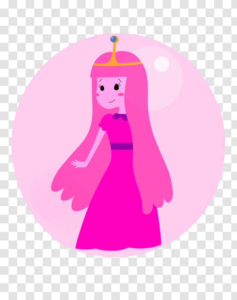 Pink M Character Fiction Clip Art - Fat Princess Bubblegum Transparent PNG